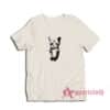 Sad Standing Cat Meme T-Shirt