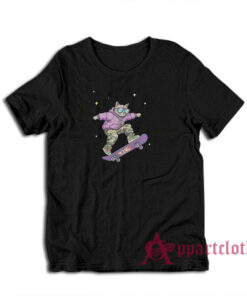 Skateboard Cat Y2K Vintage T-Shirt