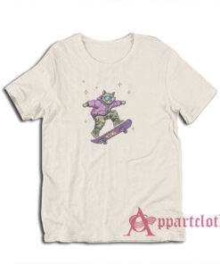 Skateboard Cat Y2K Vintage T-Shirt