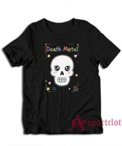 Cute Death Metal Skull T-Shirt