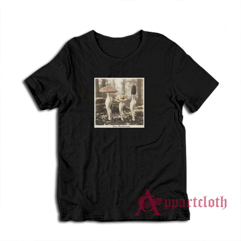 Sexy Mushrooms Vintage T-Shirt