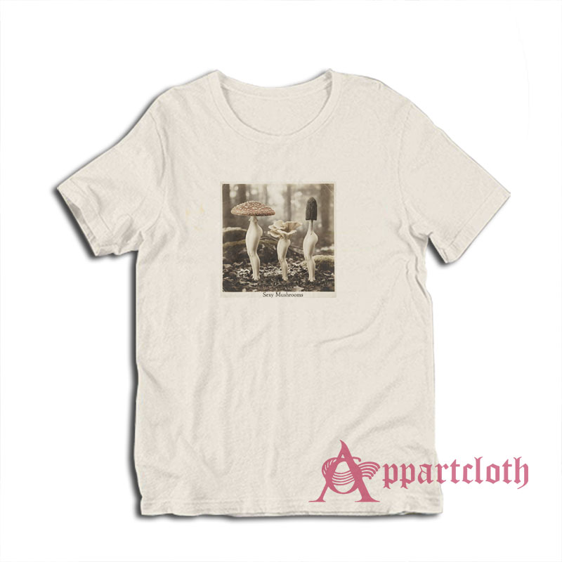 Sexy Mushrooms Vintage T-Shirt