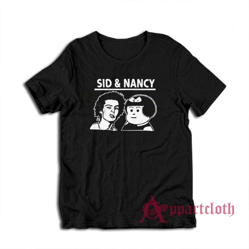 Sid and Nancy Parody T-Shirt