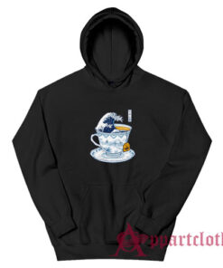 Tea Cup The Great Kanagawa Hoodie