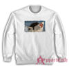 Cat Biting Shark Sweatshirt