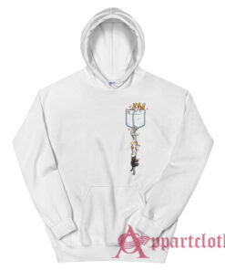 Cats Climbing Rope from Pocket Hoodie