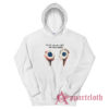 Excuse Me My Eyes Are Down Here Funny Hoodie