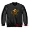 Jesus Riding A Dinosaur Sweatshirt