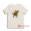 Jesus Riding A Dinosaur T-Shirt