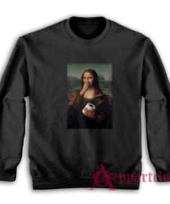 Mona Lisa Toilet Paper Sweatshirt