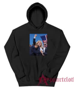 No Kings Protest Funny Hoodie