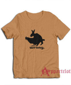 Wrong Chicken and Rabbit Jeremy Peep Show T-Shirt