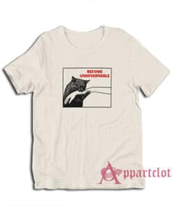 Become Ungovernable Cat Biting Hand T-Shirt