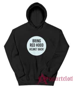 Bring Red Hood Helmet Back Hoodie