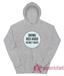 Bring Red Hood Helmet Back Hoodie