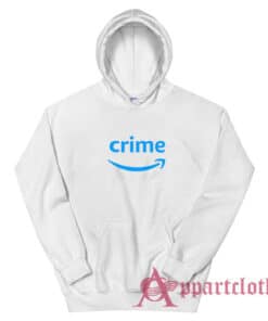 Crime Logo Parody Funny Hoodie