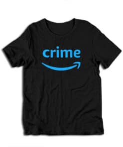 Crime Logo Parody Funny T-Shirt