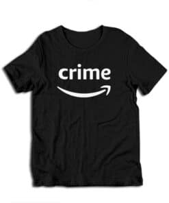 Crime Logo Parody Funny T-Shirt