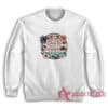 Girls Surf Too Vintage Sweatshirt