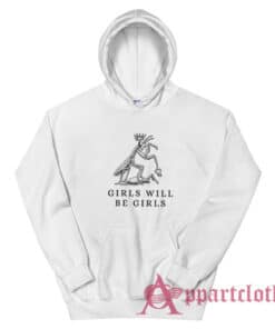 Girls Will Be Girls Praying Mantis Vintage Hoodie