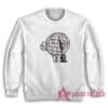Globe With Gun Middle Finger Sweatshirt