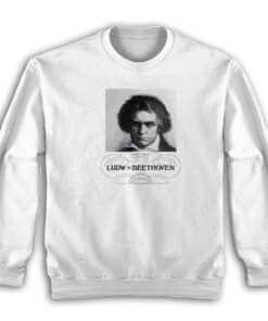 Ludwig Van Beethoven Portrait Vintage Sweatshirt
