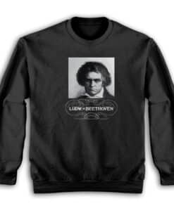 Ludwig Van Beethoven Portrait Vintage Sweatshirt