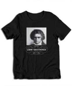 Ludwig Van Beethoven Portrait Vintage T-Shirt