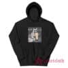 Raccoon Drinking Iced Coffee Retro Hoodie