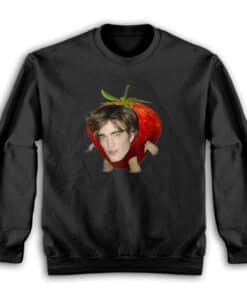 Robert Pattinson Strawberry Funny Sweatshirt
