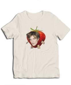 Robert Pattinson Strawberry Funny T-Shirt