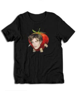 Robert Pattinson Strawberry Funny T-Shirt