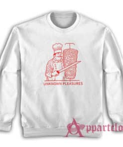 Unknown Pleasures Joy Division Parody Kebab Sweatshirt