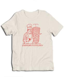 Unknown Pleasures Joy Division Parody Kebab T-Shirt
