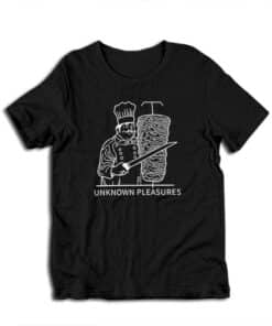 Unknown Pleasures Joy Division Parody Kebab T-Shirt