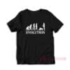 Evolution Femdom Bondage Funny T-Shirt