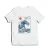 Hokkaido Wave Retro Japanese Surf T-Shirt