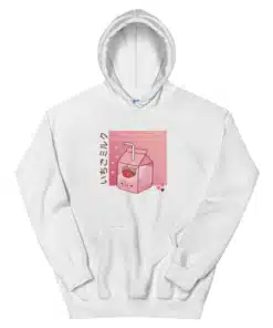Kawaii Strawberry Milk Hoodie