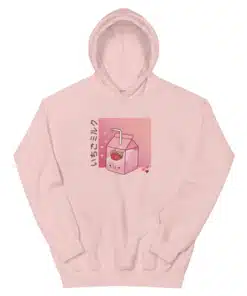 Kawaii Strawberry Milk Hoodie