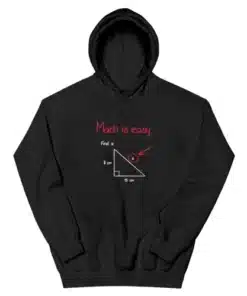 Math Is Easy Find X Hoodie