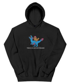 This Is An Outrage Princess Donut and Mongo Hoodie