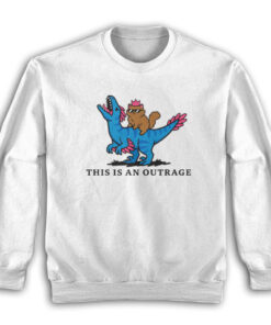 This Is An Outrage Princess Donut and Mongo Sweatshirt