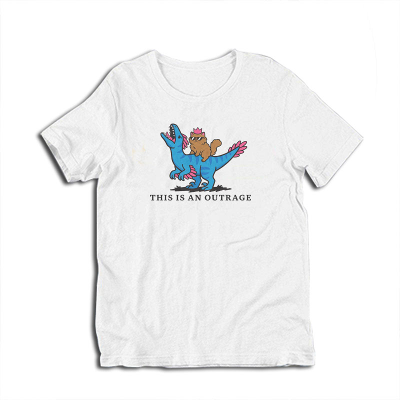 This Is An Outrage Princess Donut and Mongo T-Shirt