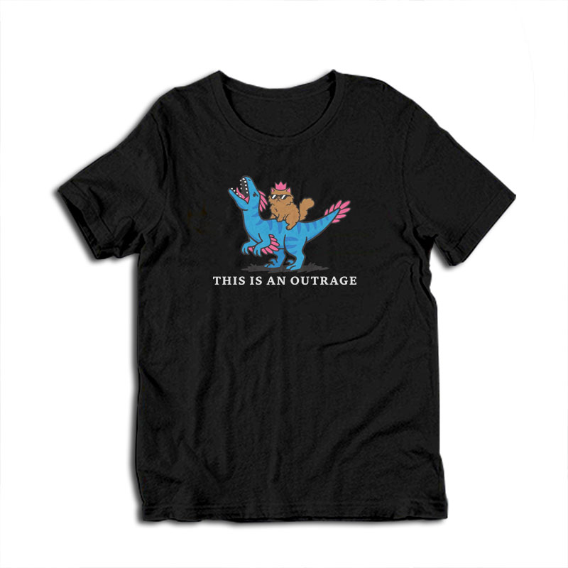 This Is An Outrage Princess Donut and Mongo T-Shirt