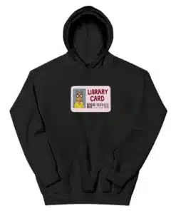 Arthur Library Card Hoodie