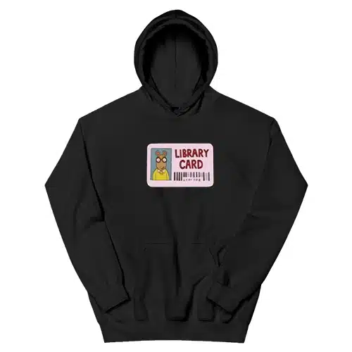Arthur Library Card Hoodie