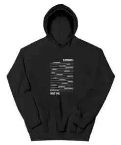 Errors Homophobia Sexism Transphobia Gender Binary Hoodie