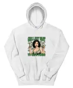 Girls Just Wanna Have Funds Retro Hoodie