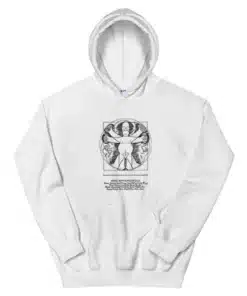 Homer Simpson Vitruvian Man Hoodie