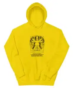 Homer Simpson Vitruvian Man Hoodie